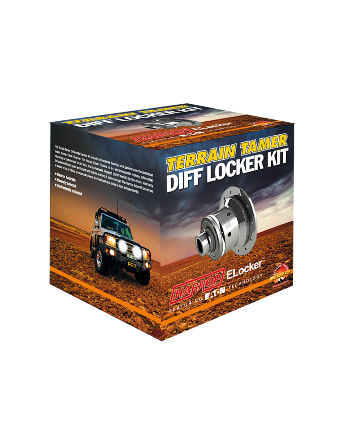 FRONT DIFFERENTIAL LOCK, FORD RANGER PX / MAZDA BT-50, E-LOCKER
