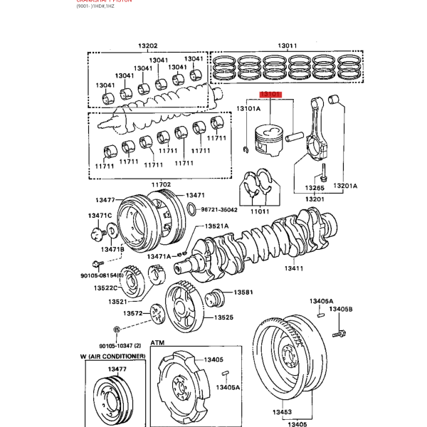 PISTON ESTANDAR Nº 2 J-8 24v