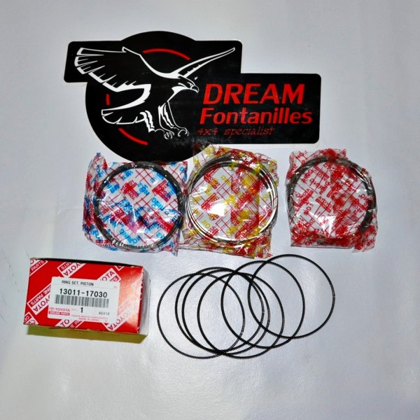 JUEGO DE SEGMENTOS MOTOR HDJ-80