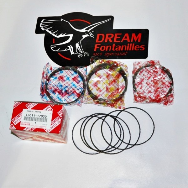 JUEGO DE SEGMENTOS MOTOR HDJ-80