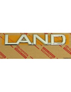 LOGO "LAND" PORTON TRASERO J-10