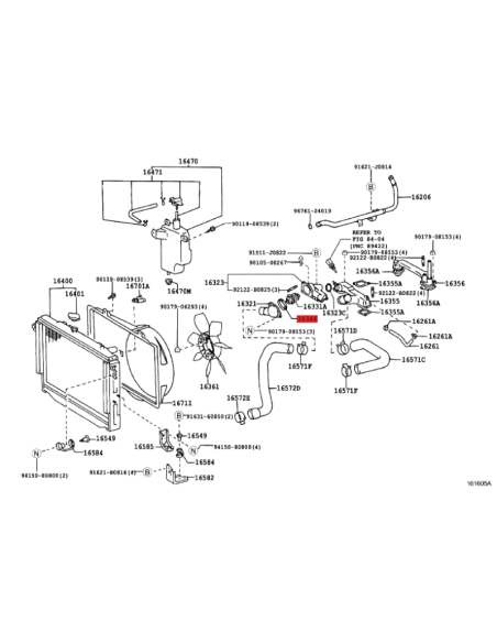 JUNTA TERMOSTATO J-10 UZJ (MOTOR GASOLINA)