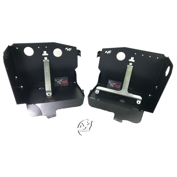 kit soporter bateria en acero