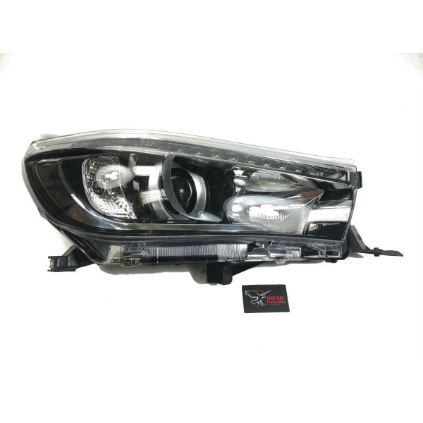 FARO DELANTERO DERECHO  HILUX REVO CON LED (2016) HOMOLOGADO