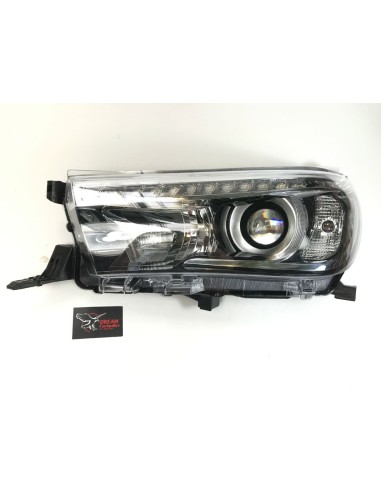 FARO DELANTERO IZQUIERDO  HILUX REVO CON LED (2016) HOMOLOGADO