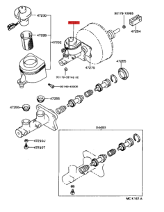 BOMBA FRENO HDJ-80 2