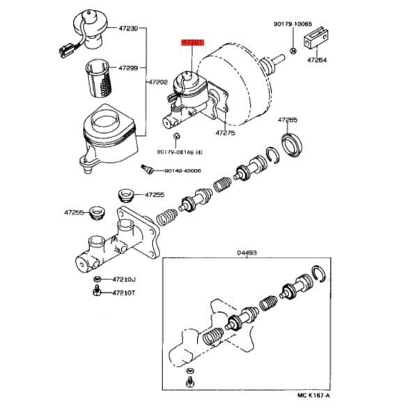 BOMBA FRENO HDJ-80