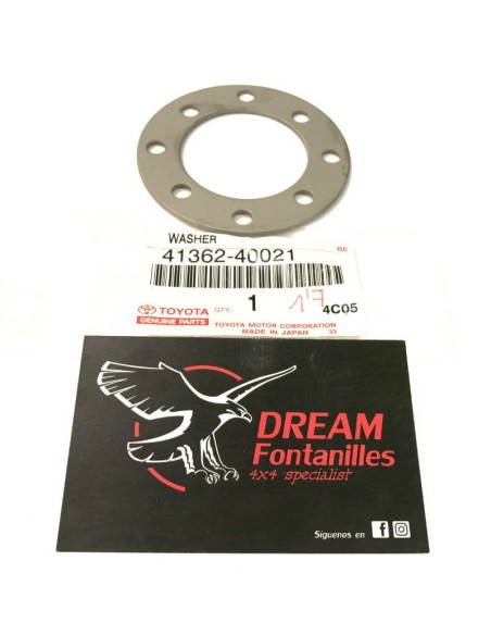 DIFERENCIAL, ESPESOR 1.8mm  CAJA SATELITES J-8/10 SIN BLOQUEO