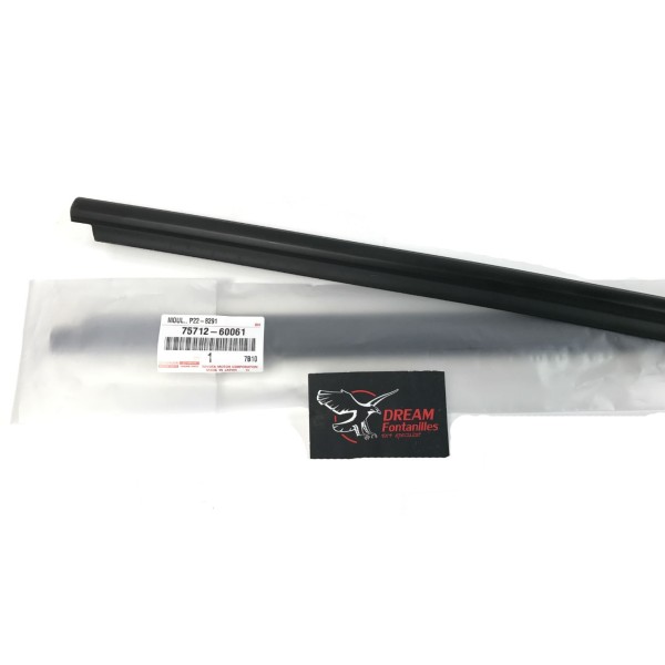 MOLDURA VENTANA PUERTA DELANTERA LADO IZQUIERDO J12  ( ORIGINAL )