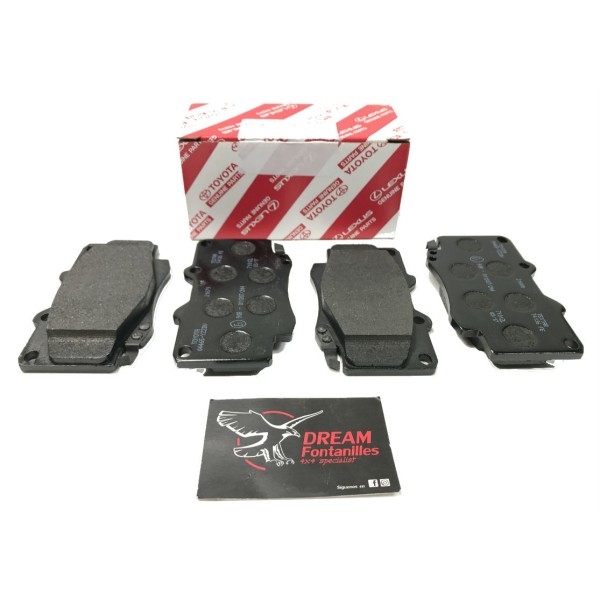 PASTILLAS FRENO DELANTERAS HILUX ( ORIGINAL TOYOTA )