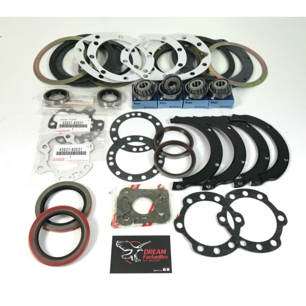 KIT RODAMIENTOS PIBOTE Y JUNTAS BOLA LJ/KZJ/HZJ/70 AUTOMATICO