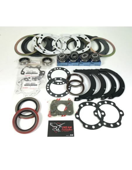 KIT RODAMIENTOS PIBOTE Y JUNTAS BOLA LJ/KZJ/HZJ/70 AUTOMATICO