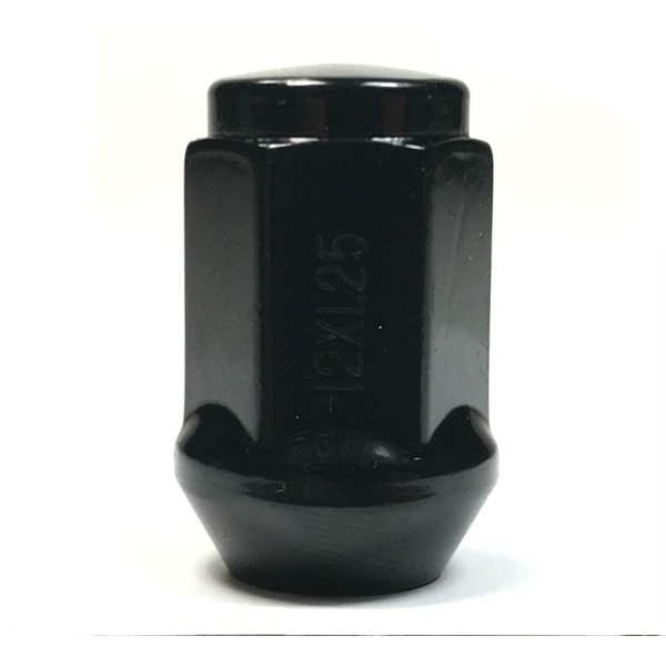 TUERCA NEGRA LLANTA CHAPA (12X1.25)  GOSS