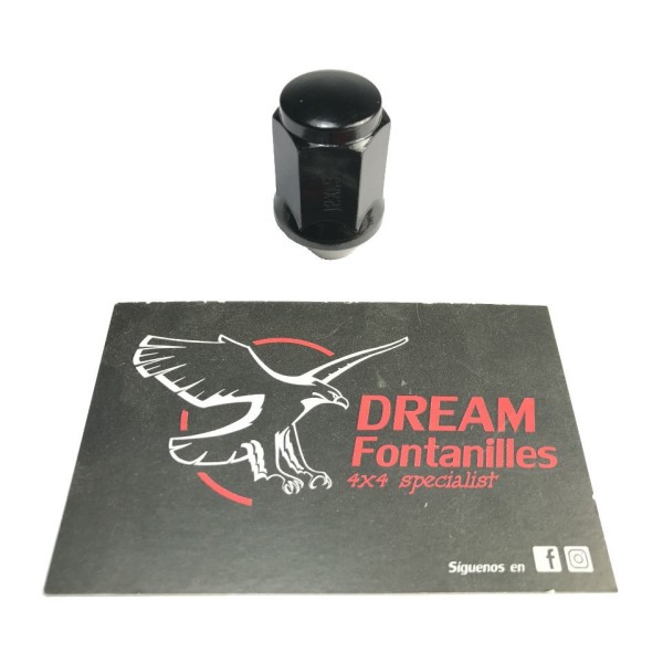 TUERCA NEGRA LLANTA CHAPA (12X1.50)  GOSS
