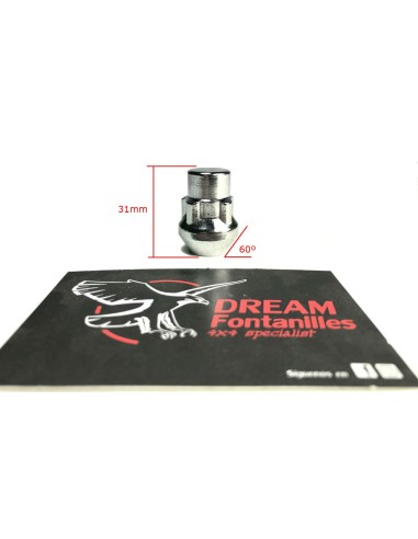 KIT TUERCAS ANTIRROBO LLANTA CHAPA (14X1.50)  GOSS