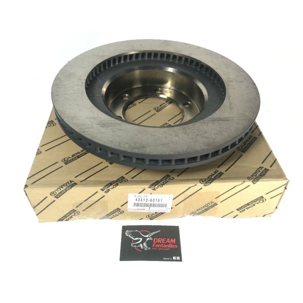 DISCO FRENO DELANTERO  J12 ORIGINAL TOYOTA LAND CRUISER