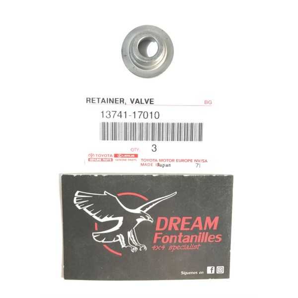 MUELLE VALVULA ADMISION O ESCAPE  J8/10  ORIGINAL TOYOTA LAND CRUISER