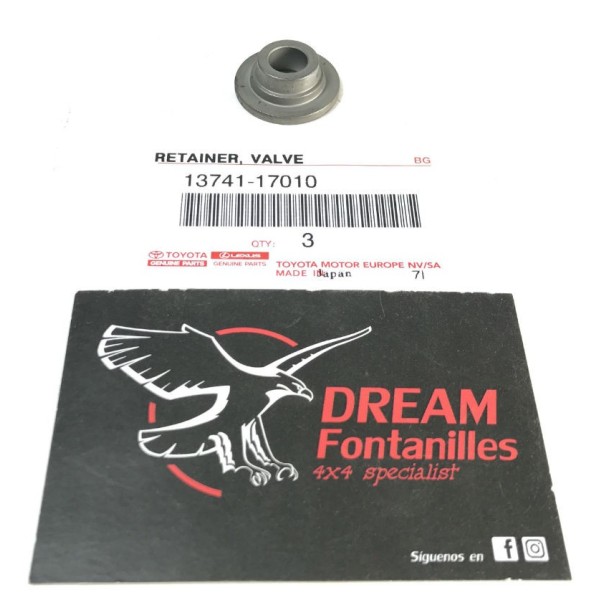 MUELLE VALVULA ADMISION O ESCAPE  J8/10  ORIGINAL TOYOTA LAND CRUISER