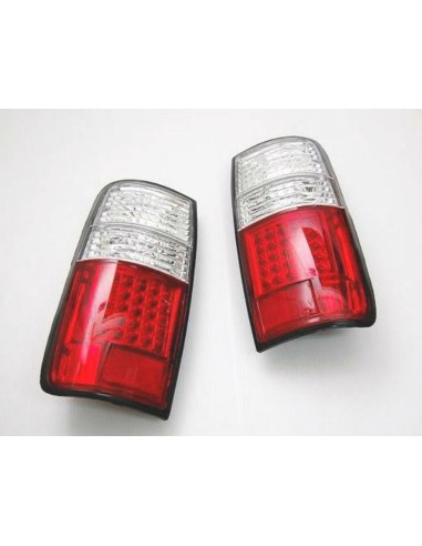 JUEGO DE PILOTOS TRASEROS LED J8 (PAR) CRISTAL