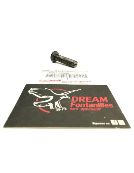 TORNILLO AJUSTE SUPERIOR EJE DIRECCION  J8 ORIGINAL TOYOTA LAND CRUISER