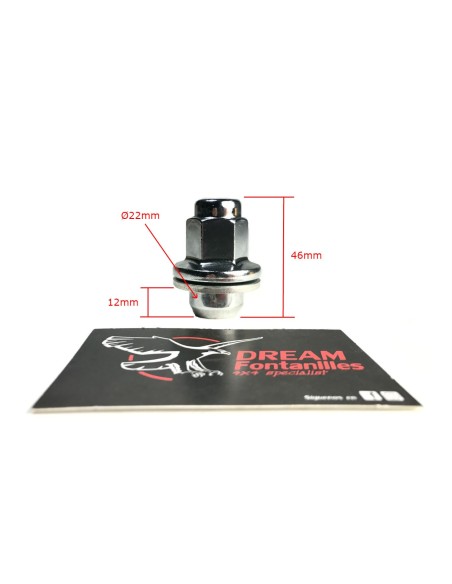 TUERCA LLANTA ALUMINIO J10/20 (14X1.50) ORIGINAL TOYOTA LAND CRUISER