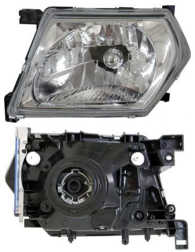 FARO DELANTERO IZQUIERDO NISSAN PATROL Y61 (2003-2005) CRISTAL LISO
