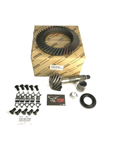 PIÑON + CORONA  DIFERENCIAL TRASERO HILUX (43-12)  LSD