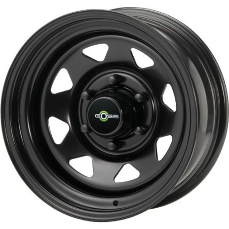 LLANTA GOSS TRIANG. 10x15/6x139,7/ET -44/NEGRO