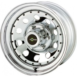 LLANTA GOSS MODULAR 8x15/6x139,7/ET -25/CROMADO