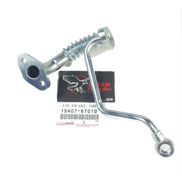 TUBO ENGRASE TURBO J7/9 ORIGINAL TOYOTA  LAND CRUISER