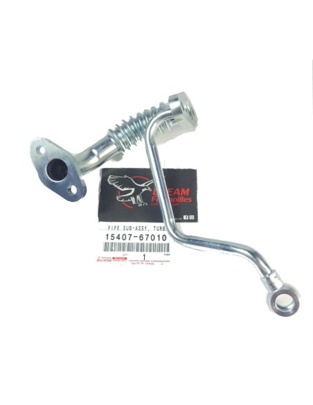 TUBO ENGRASE TURBO J7/9 ORIGINAL TOYOTA  LAND CRUISER
