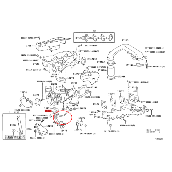 TUBO ENGRASE TURBO J7/9 ORIGINAL TOYOTA  LAND CRUISER