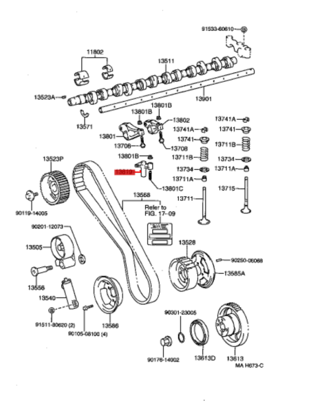 PUENTE VALVULAS BALANCIN  J8/10  ORIGINAL TOYOTA LAND CRUISER