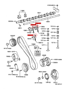 TUERCA BALANCIN  J8/10  (24V) ORIGINAL TOYOTA LAND CRUISER 2