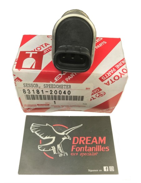 SENSOR VELOCIMETRO CAJA TRANSFER KM ELECTRONICO J8 ORIGINAL TOYOTA LAND CRUISER