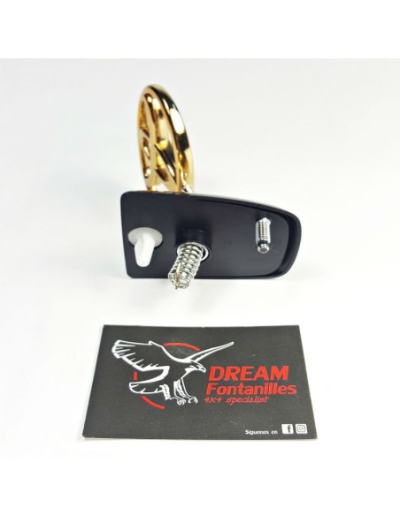 LOGO CAPO DELANTERO  J10  (DORADO) ORIGINAL TOYOTA LAND CRUISER