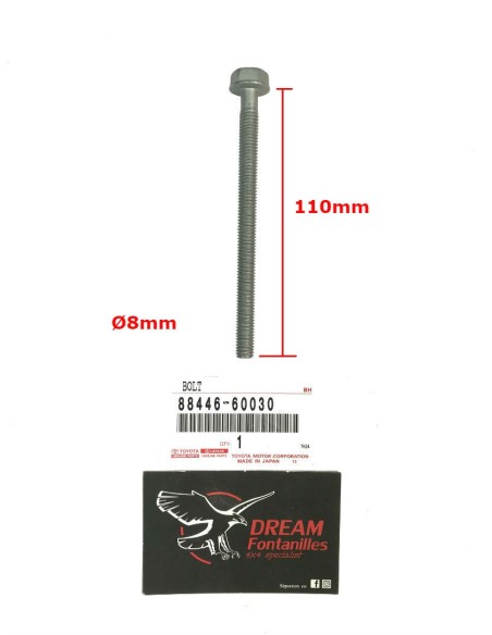 TORNILLO TENSOR POLEA COMPRESOR A/A CALEFACCION J8/10 ORIGINAL TOYOTA LAND CRUISER