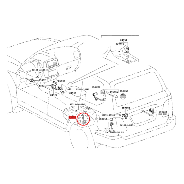 SONDA NIVEL COMBUSTIBLE DEPOSITO J10  ORIGINAL TOYOTA LAND CRUISER