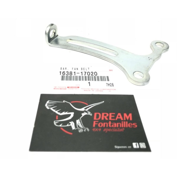 SOPORTE CORREDERA ALTERNADOR J8/10 120A ORIGINAL TOYOTA LAND CRUISER