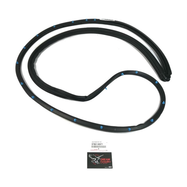 GOMA EXTERIOR PUERTA DERECHA DELANTERA  J8 ORIGINAL TOYOTA LAND CRUISER