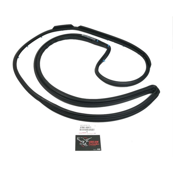 GOMA EXTERIOR PUERTA DERECHA DELANTERA  J8 ORIGINAL TOYOTA LAND CRUISER