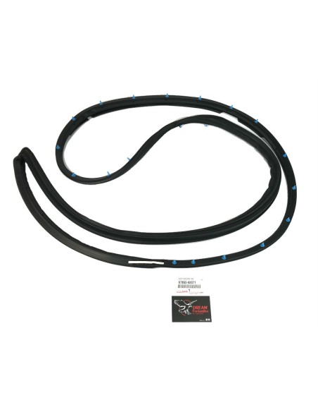 GOMA EXTERIOR PUERTA IZQUIERDA DELANTERA  J8 ORIGINAL TOYOTA LAND CRUISER