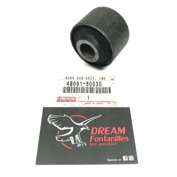 SILENTBLOCK TIRANTE TRASERO  J7 LADO CHASIS ORIGINAL TOYOTA LAND CRUISER