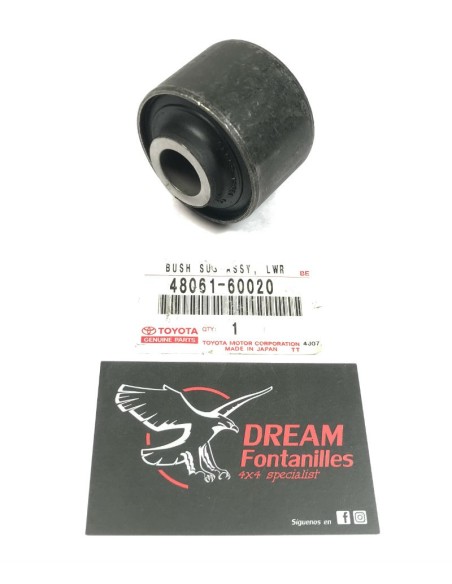 SILENTBLOCK TIRANTE DELANTERO J7 LADO CHASIS ORIGINAL TOYOTA LAND CRUISER