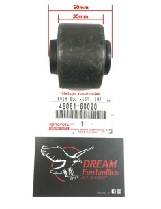 SILENTBLOCK TIRANTE DELANTERO J7 LADO CHASIS ORIGINAL TOYOTA LAND CRUISER 2