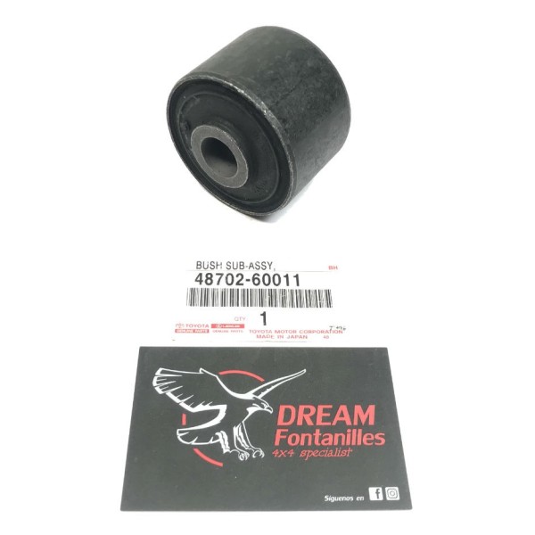 SILENTBLOCK TIRANTE DELANTERO J7 LADO EJE ORIGINAL TOYOTA LAND CRUISER