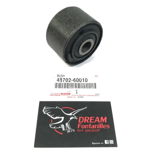 SILENTBLOCK TIRANTE DELANTERO J7 LADO EJE ØEXT65MM ORIGINAL TOYOTA LAND CRUISER