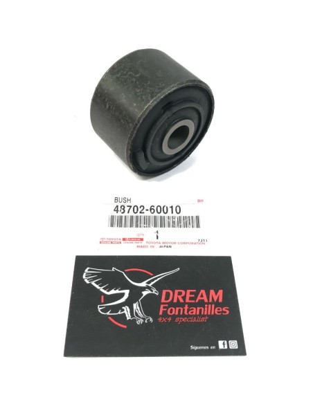 SILENTBLOCK TIRANTE DELANTERO J7 LADO EJE ØEXT65MM ORIGINAL TOYOTA LAND CRUISER