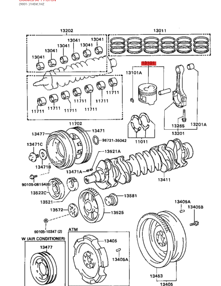 PISTON ESTANDAR Nº 2 J-8 24v