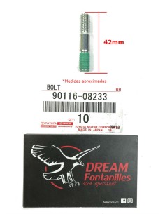 ESPARRAGO 14MM SUJECION DIFERENCIAL DELANTERO J8 ORIGINAL TOYOTA LAND CRUISER 2